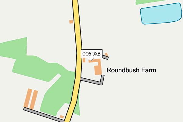CO5 9XB map - OS OpenMap – Local (Ordnance Survey) CO5 9XB map - OS OpenMap – Local (Ordnance Survey)