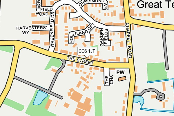 CO6 1JT map - OS OpenMap – Local (Ordnance Survey) CO6 1JT map - OS OpenMap – Local (Ordnance Survey)