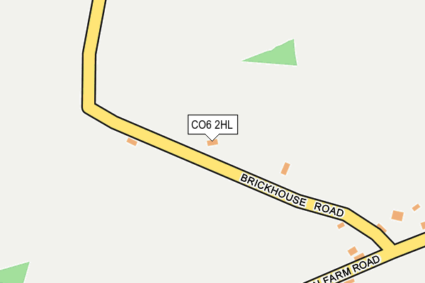 CO6 2HL map - OS OpenMap – Local (Ordnance Survey) CO6 2HL map - OS OpenMap – Local (Ordnance Survey)