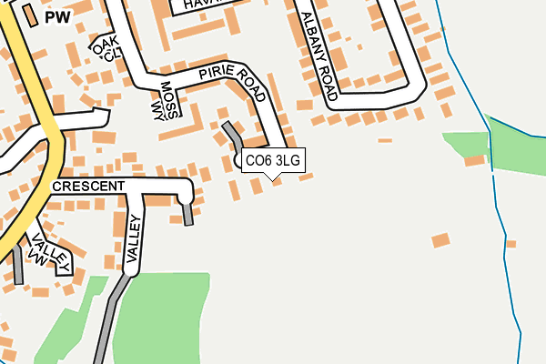 CO6 3LG map - OS OpenMap – Local (Ordnance Survey) CO6 3LG map - OS OpenMap – Local (Ordnance Survey)
