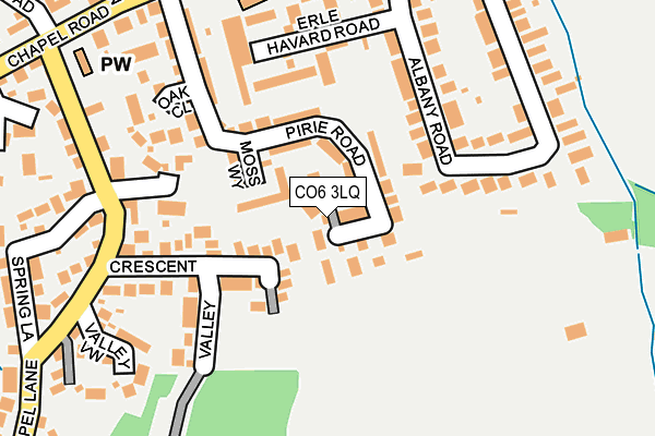 CO6 3LQ map - OS OpenMap – Local (Ordnance Survey) CO6 3LQ map - OS OpenMap – Local (Ordnance Survey)