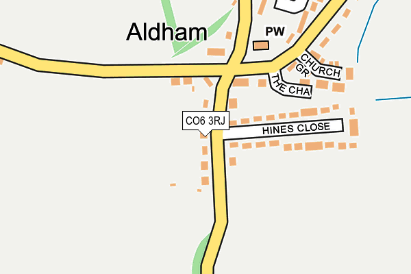 CO6 3RJ map - OS OpenMap – Local (Ordnance Survey) CO6 3RJ map - OS OpenMap – Local (Ordnance Survey)
