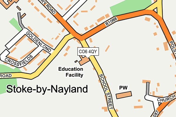 CO6 4QY map - OS OpenMap – Local (Ordnance Survey) CO6 4QY map - OS OpenMap – Local (Ordnance Survey)