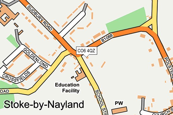 CO6 4QZ map - OS OpenMap – Local (Ordnance Survey) CO6 4QZ map - OS OpenMap – Local (Ordnance Survey)