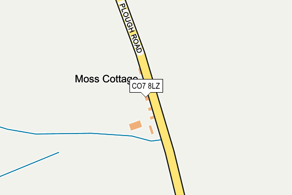 CO7 8LZ map - OS OpenMap – Local (Ordnance Survey) CO7 8LZ map - OS OpenMap – Local (Ordnance Survey)
