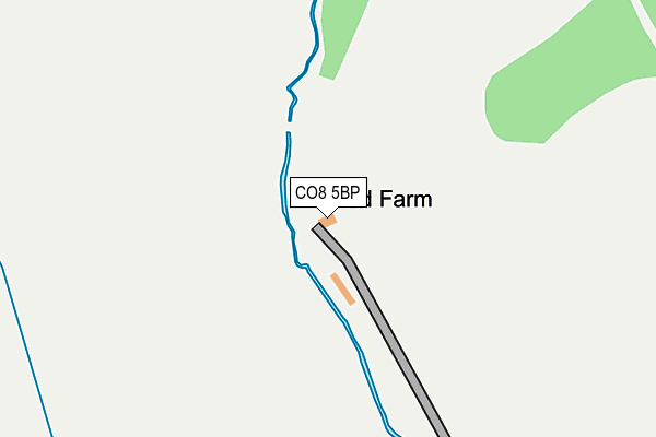 CO8 5BP map - OS OpenMap – Local (Ordnance Survey) CO8 5BP map - OS OpenMap – Local (Ordnance Survey)
