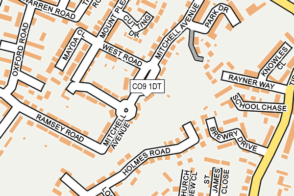 CO9 1DT map - OS OpenMap – Local (Ordnance Survey) CO9 1DT map - OS OpenMap – Local (Ordnance Survey)