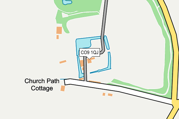 CO9 1QJ map - OS OpenMap – Local (Ordnance Survey) CO9 1QJ map - OS OpenMap – Local (Ordnance Survey)