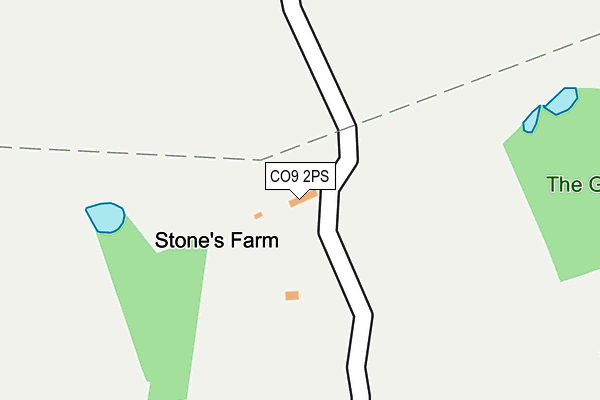CO9 2PS map - OS OpenMap – Local (Ordnance Survey) CO9 2PS map - OS OpenMap – Local (Ordnance Survey)