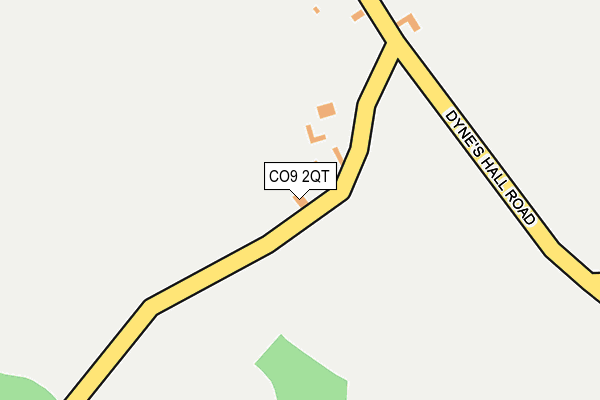 CO9 2QT map - OS OpenMap – Local (Ordnance Survey) CO9 2QT map - OS OpenMap – Local (Ordnance Survey)