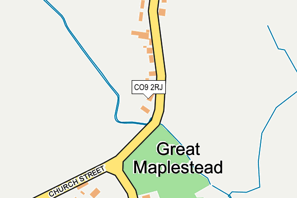 CO9 2RJ map - OS OpenMap – Local (Ordnance Survey) CO9 2RJ map - OS OpenMap – Local (Ordnance Survey)