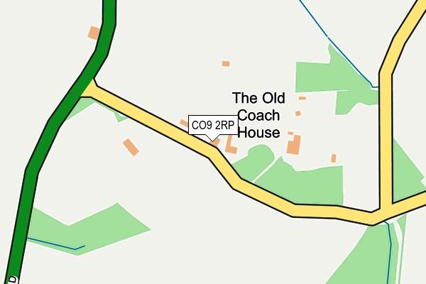CO9 2RP map - OS OpenMap – Local (Ordnance Survey) CO9 2RP map - OS OpenMap – Local (Ordnance Survey)
