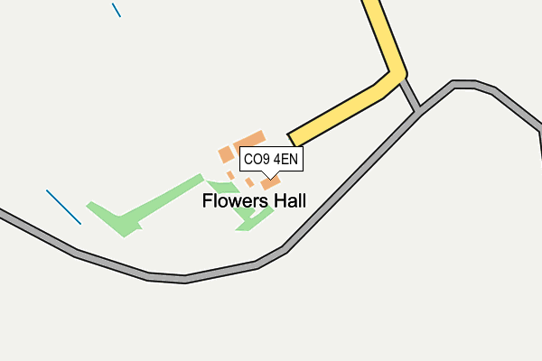 CO9 4EN map - OS OpenMap – Local (Ordnance Survey) CO9 4EN map - OS OpenMap – Local (Ordnance Survey)