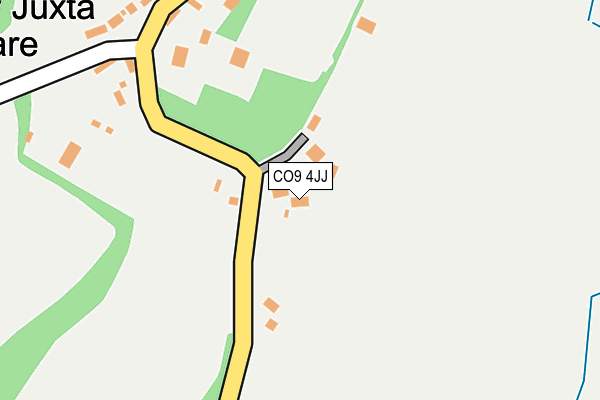 CO9 4JJ map - OS OpenMap – Local (Ordnance Survey) CO9 4JJ map - OS OpenMap – Local (Ordnance Survey)