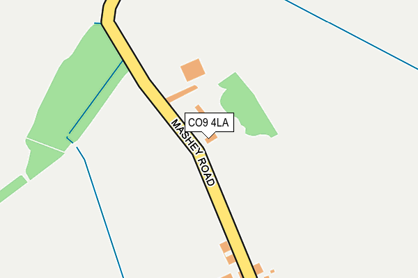 CO9 4LA map - OS OpenMap – Local (Ordnance Survey) CO9 4LA map - OS OpenMap – Local (Ordnance Survey)