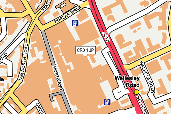 CR0 1UP map - OS OpenMap – Local (Ordnance Survey) CR0 1UP map - OS OpenMap – Local (Ordnance Survey)
