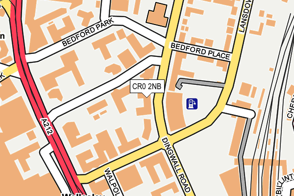 CR0 2NB map - OS OpenMap – Local (Ordnance Survey) CR0 2NB map - OS OpenMap – Local (Ordnance Survey)