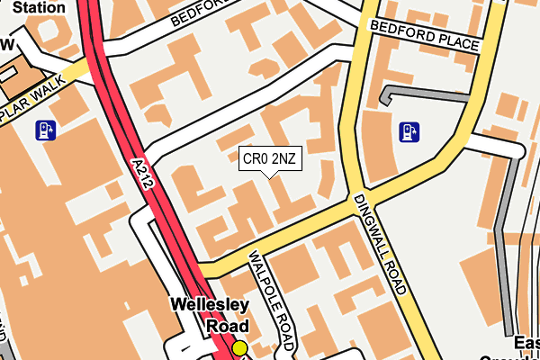 CR0 2NZ map - OS OpenMap – Local (Ordnance Survey) CR0 2NZ map - OS OpenMap – Local (Ordnance Survey)