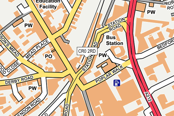 CR0 2RD map - OS OpenMap – Local (Ordnance Survey) CR0 2RD map - OS OpenMap – Local (Ordnance Survey)