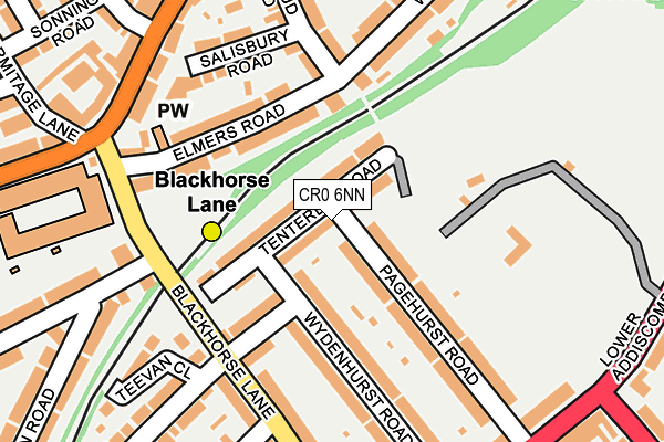 CR0 6NN map - OS OpenMap – Local (Ordnance Survey)