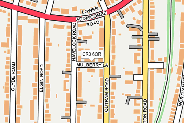CR0 6QR map - OS OpenMap – Local (Ordnance Survey) CR0 6QR map - OS OpenMap – Local (Ordnance Survey)