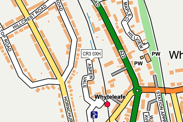 CR3 0XH map - OS OpenMap – Local (Ordnance Survey) CR3 0XH map - OS OpenMap – Local (Ordnance Survey)