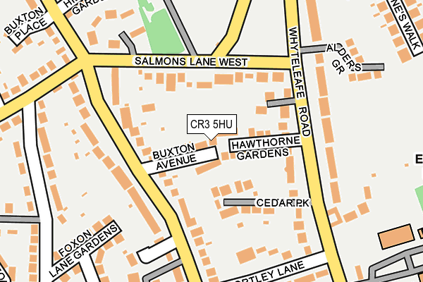 CR3 5HU map - OS OpenMap – Local (Ordnance Survey)