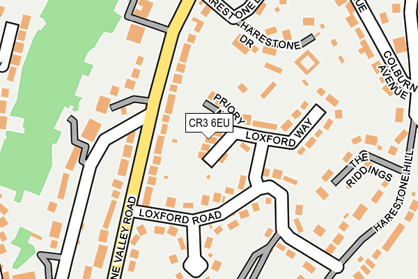 CR3 6EU map - OS OpenMap – Local (Ordnance Survey) CR3 6EU map - OS OpenMap – Local (Ordnance Survey)