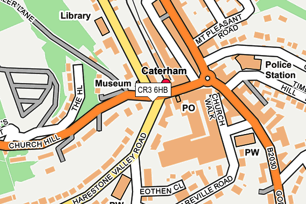 CR3 6HB map - OS OpenMap – Local (Ordnance Survey) CR3 6HB map - OS OpenMap – Local (Ordnance Survey)