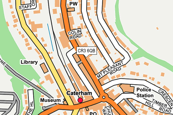 CR3 6QB map - OS OpenMap – Local (Ordnance Survey)