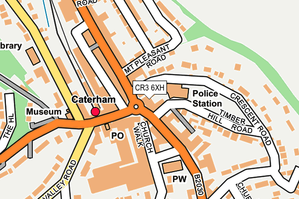 CR3 6XH map - OS OpenMap – Local (Ordnance Survey) CR3 6XH map - OS OpenMap – Local (Ordnance Survey)