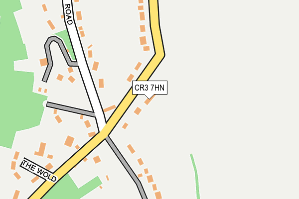 CR3 7HN map - OS OpenMap – Local (Ordnance Survey) CR3 7HN map - OS OpenMap – Local (Ordnance Survey)