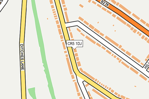CR5 1DJ map - OS OpenMap – Local (Ordnance Survey) CR5 1DJ map - OS OpenMap – Local (Ordnance Survey)