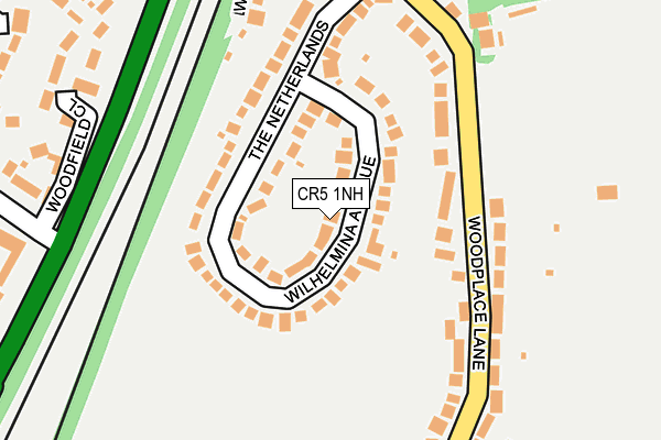 CR5 1NH map - OS OpenMap – Local (Ordnance Survey)
