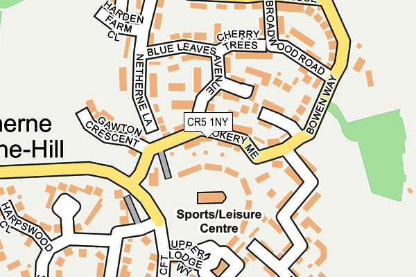 CR5 1NY map - OS OpenMap – Local (Ordnance Survey)