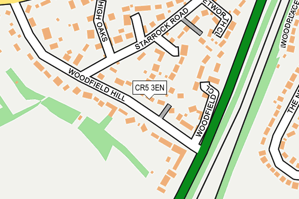 CR5 3EN map - OS OpenMap – Local (Ordnance Survey) CR5 3EN map - OS OpenMap – Local (Ordnance Survey)