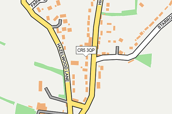 CR5 3QP map - OS OpenMap – Local (Ordnance Survey)