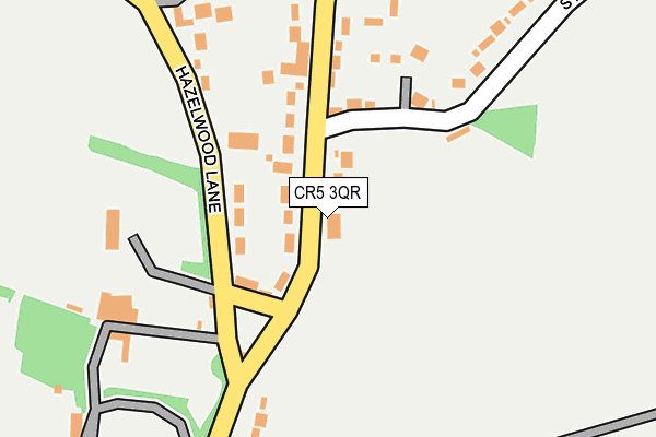 CR5 3QR map - OS OpenMap – Local (Ordnance Survey)