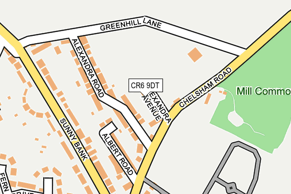 CR6 9DT map - OS OpenMap – Local (Ordnance Survey) CR6 9DT map - OS OpenMap – Local (Ordnance Survey)