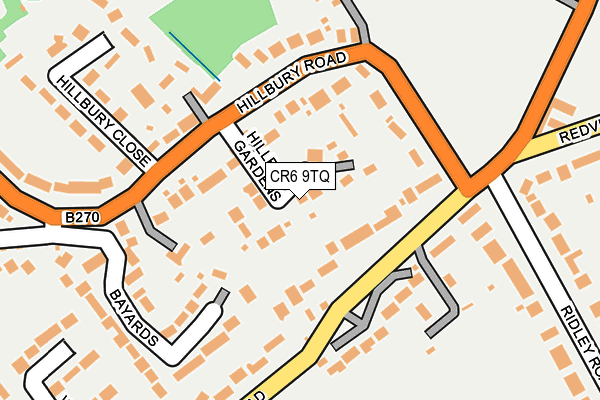 CR6 9TQ map - OS OpenMap – Local (Ordnance Survey) CR6 9TQ map - OS OpenMap – Local (Ordnance Survey)