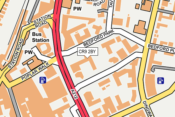 CR9 2BY map - OS OpenMap – Local (Ordnance Survey) CR9 2BY map - OS OpenMap – Local (Ordnance Survey)