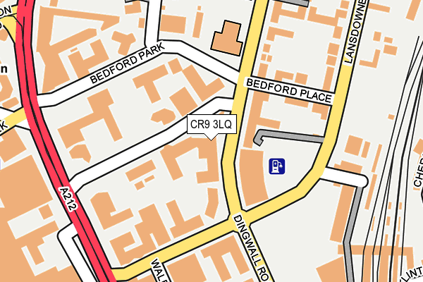 CR9 3LQ map - OS OpenMap – Local (Ordnance Survey) CR9 3LQ map - OS OpenMap – Local (Ordnance Survey)