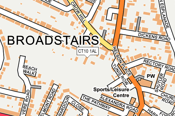 CT10 1AL map - OS OpenMap – Local (Ordnance Survey) CT10 1AL map - OS OpenMap – Local (Ordnance Survey)
