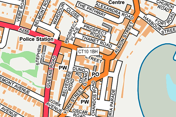 CT10 1BH map - OS OpenMap – Local (Ordnance Survey) CT10 1BH map - OS OpenMap – Local (Ordnance Survey)