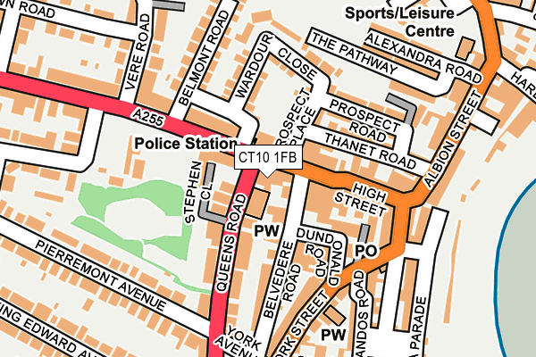 CT10 1FB map - OS OpenMap – Local (Ordnance Survey) CT10 1FB map - OS OpenMap – Local (Ordnance Survey)