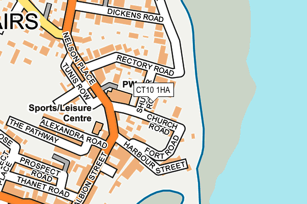 CT10 1HA map - OS OpenMap – Local (Ordnance Survey) CT10 1HA map - OS OpenMap – Local (Ordnance Survey)