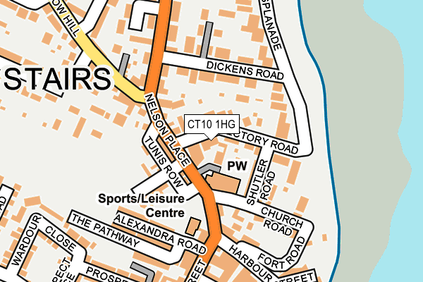 CT10 1HG map - OS OpenMap – Local (Ordnance Survey) CT10 1HG map - OS OpenMap – Local (Ordnance Survey)