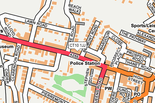 CT10 1JJ map - OS OpenMap – Local (Ordnance Survey) CT10 1JJ map - OS OpenMap – Local (Ordnance Survey)