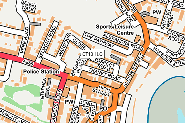 CT10 1LQ map - OS OpenMap – Local (Ordnance Survey) CT10 1LQ map - OS OpenMap – Local (Ordnance Survey)