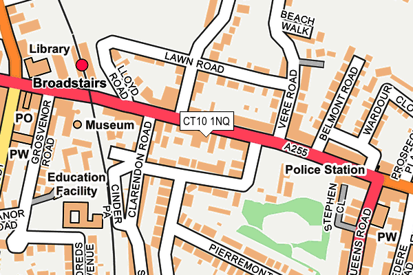 CT10 1NQ map - OS OpenMap – Local (Ordnance Survey) CT10 1NQ map - OS OpenMap – Local (Ordnance Survey)
